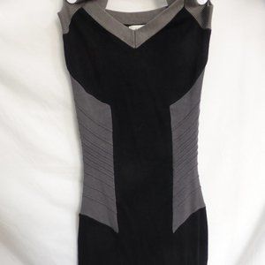 DYNAMITE, color block dress / pintucks, xs, BNWT